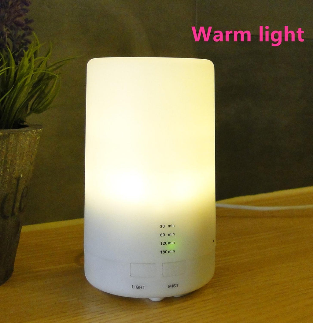 USB Aromatherapy Diffuser with Color LED Night Light – Home, Car & Office
