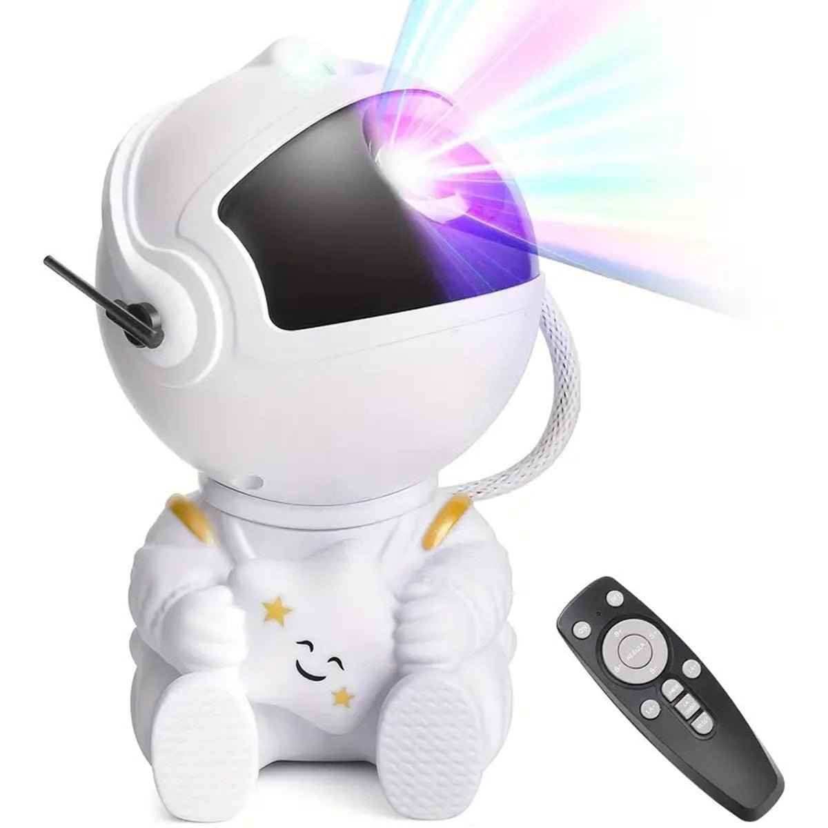 Astronaut Star Projector Night Light – Aesthetic Bedroom & Gift Decor