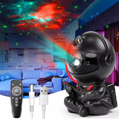 Astronaut Star Projector Night Light – Aesthetic Bedroom & Gift Decor